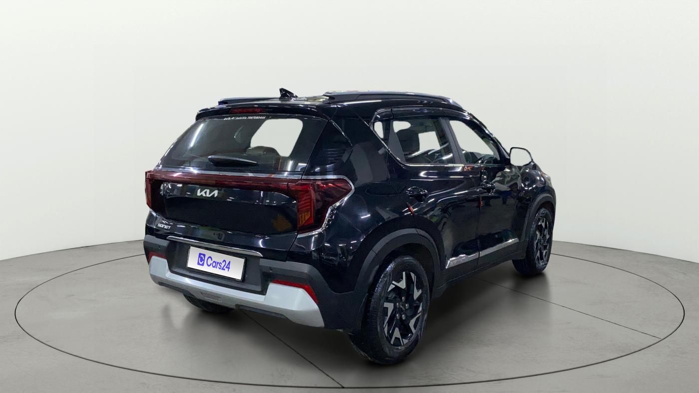 2025 KIA SONET HTK PLUS 1.2 PETROL MT, Petrol, Manual, 9,515 km, Right Back Diagonal