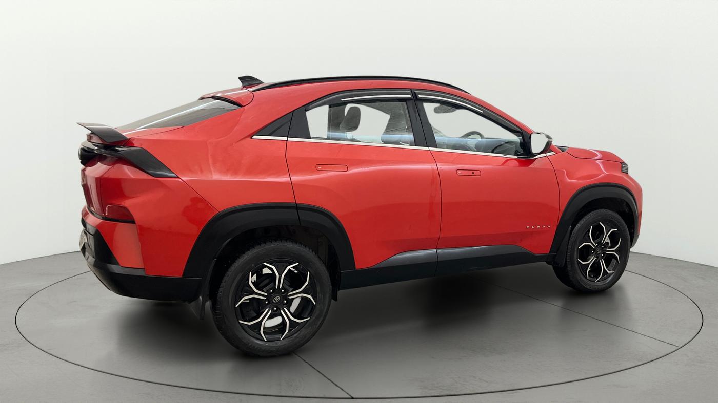 2025 Tata Curvv Creative S 1.2 Petrol 6MT, Petrol, Manual, 11,481 km, Right Back Diagonal