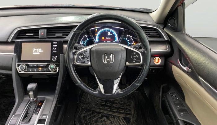 2019 Honda Civic 1.8L I-VTEC ZX CVT, Petrol, Automatic, 53,933 km, Steering Wheel Close Up