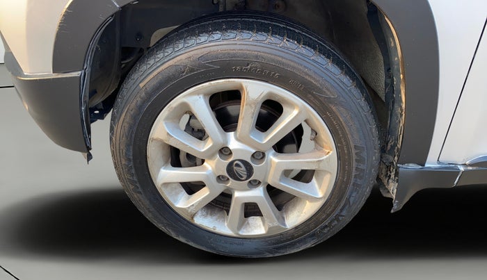 2017 Mahindra Kuv100 K8 5 STR, Petrol, Manual, 22,861 km, Left Front Wheel