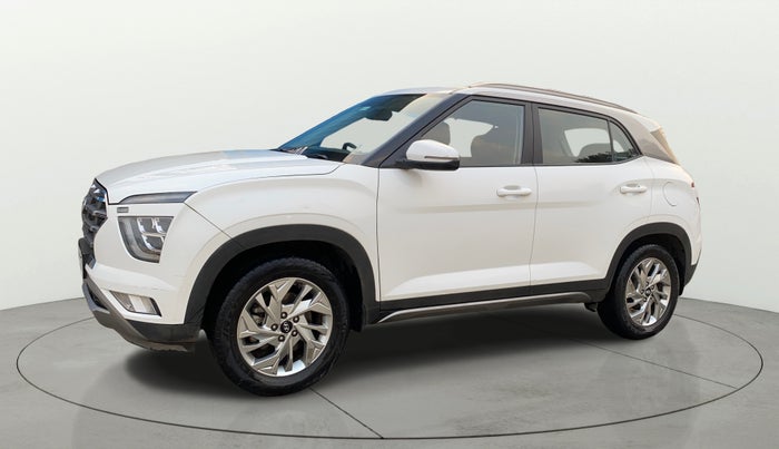 2021 Hyundai Creta SX EXECUTIVE 1.5 PETROL, Petrol, Manual, 55,862 km, Left Front Diagonal