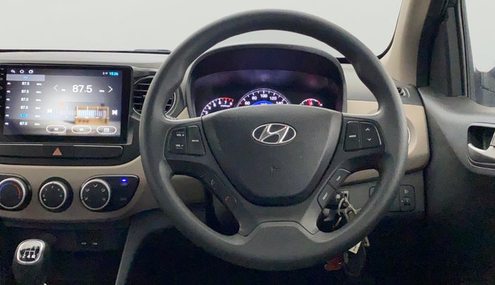 2015 Hyundai Grand i10 SPORTZ 1.2 KAPPA VTVT, Petrol, Manual, 33,549 km, Steering Wheel Close Up