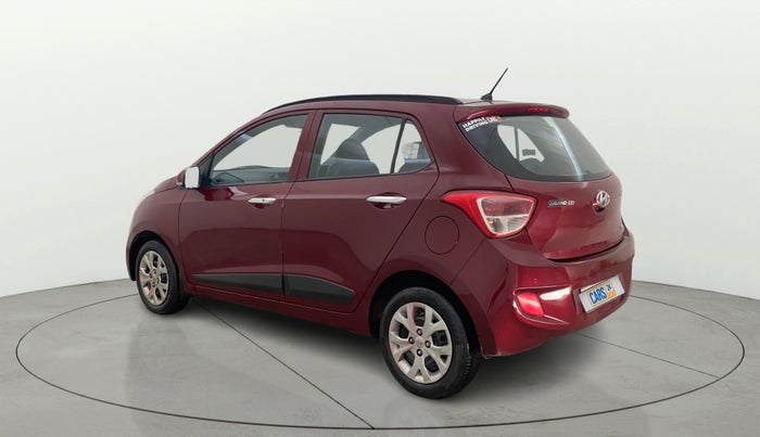 2014 Hyundai Grand i10 SPORTZ AT 1.2 KAPPA VTVT, Petrol, Automatic, 96,224 km, Left Back Diagonal