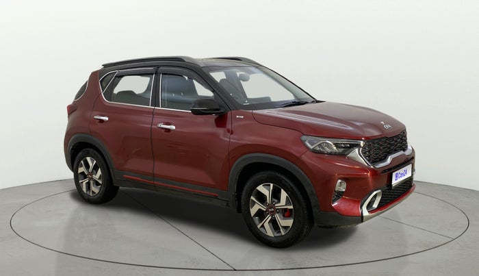 2020 KIA SONET GTX PLUS 1.0 IMT, Petrol, Manual, 77,680 km, Right Front Diagonal