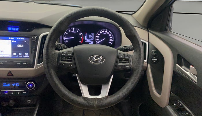 2019 Hyundai Creta SX 1.6 PETROL, Petrol, Manual, 35,487 km, Steering Wheel Close Up