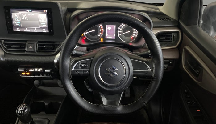 2023 Maruti FRONX DELTA PLUS 1.2MT, Petrol, Manual, 40,909 km, Steering Wheel Close Up