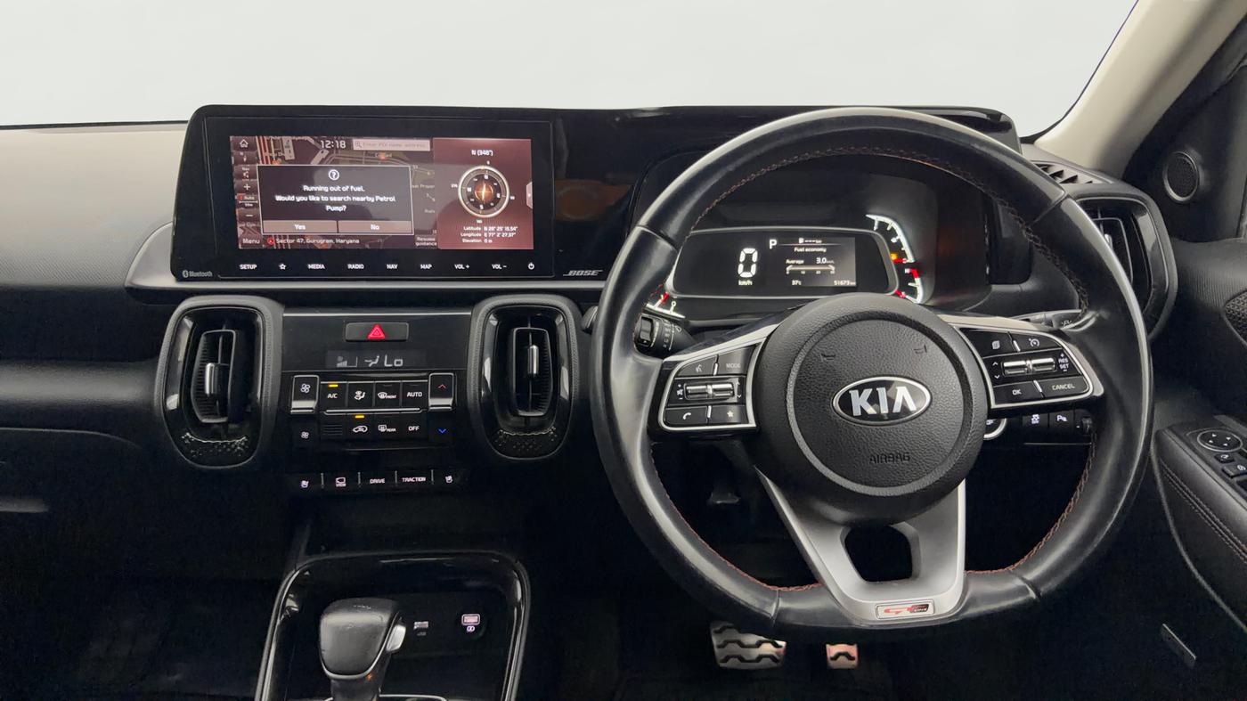 2020 KIA SONET GTX PLUS 1.0 DCT, Petrol, Automatic, 51,663 km, Steering Wheel Close Up