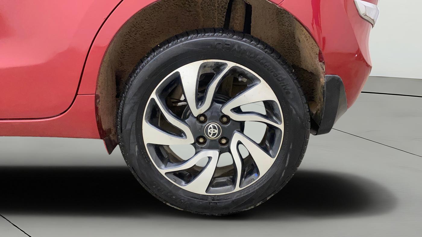 2019 Toyota Glanza G ISG, Petrol, Manual, 85,211 km, Left Rear Wheel
