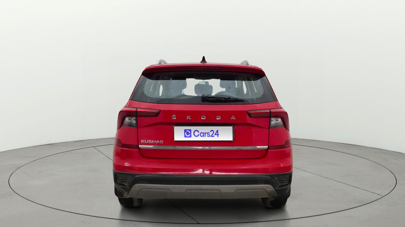 2021 Skoda KUSHAQ AMBITION 1.0L TSI AT, Petrol, Automatic, 56,814 km, Back/Rear