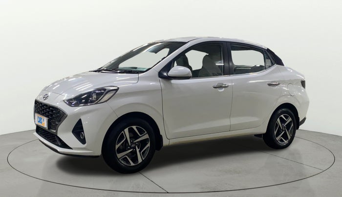2020 Hyundai AURA SX PLUS 1.2 AMT, Petrol, Automatic, 52,764 km, Left Front Diagonal