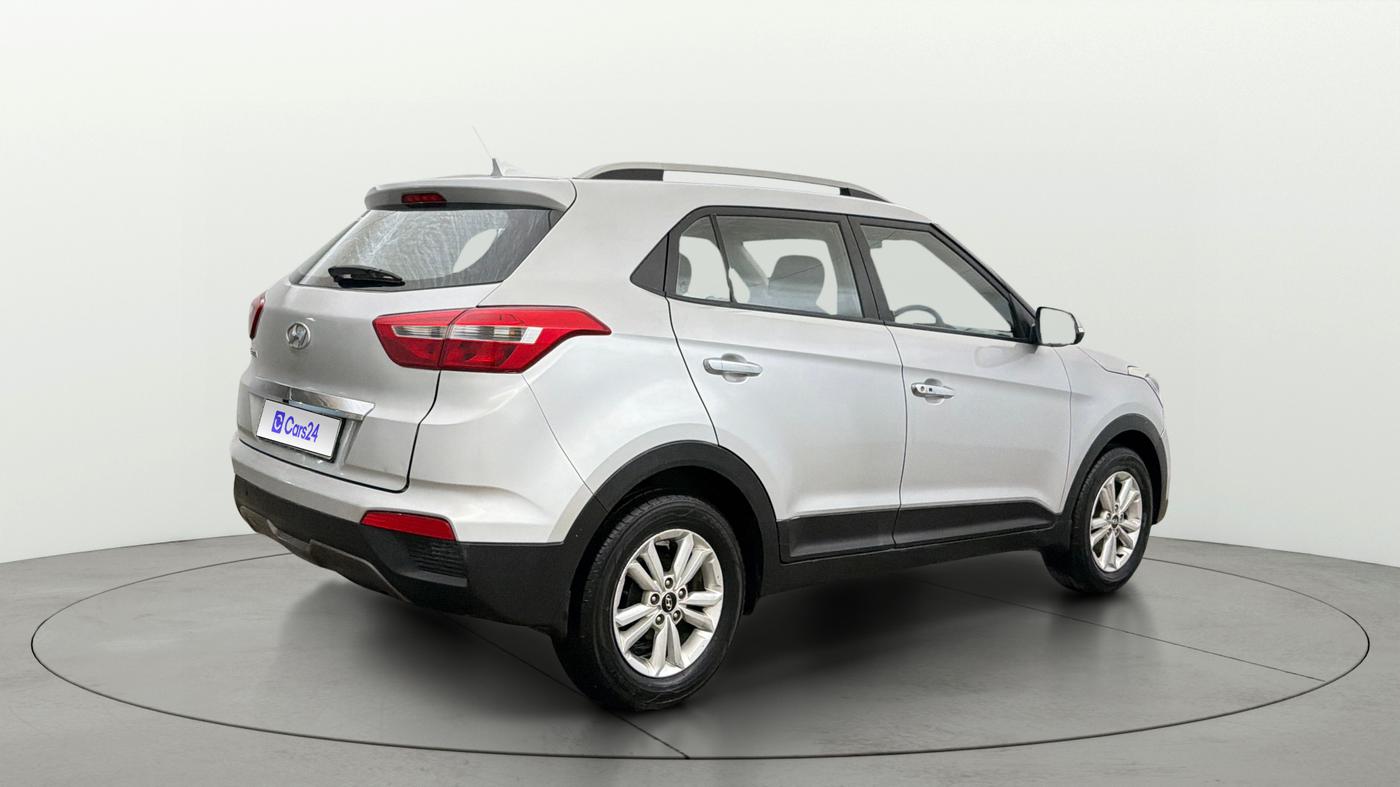 2016 Hyundai Creta SX PLUS 1.6 PETROL, Petrol, Manual, 56,643 km, Right Back Diagonal