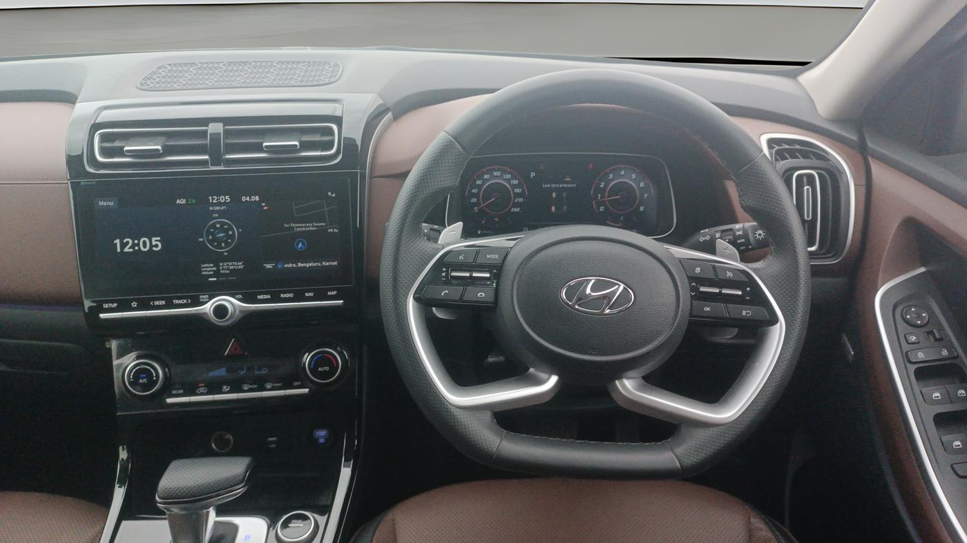 2021 Hyundai ALCAZAR 2.0 SIGNATURE (O) AT 6STR, Petrol, Automatic, 22,177 km, Steering Wheel Close Up