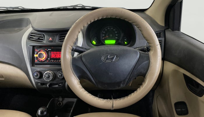 2014 Hyundai Eon ERA +, Petrol, Manual, 1,15,349 km, Steering Wheel Close Up