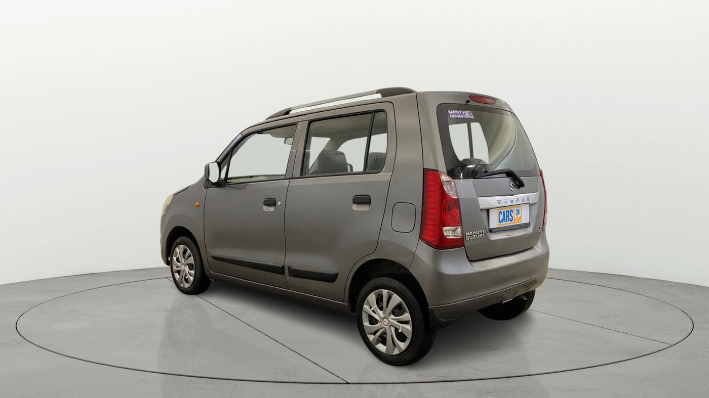 2018 Maruti Wagon R 1.0 VXI, Petrol, Manual, 59,327 km, Left Back Diagonal