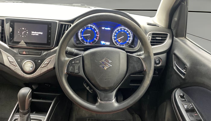 2019 Maruti Baleno ZETA CVT PETROL 1.2, Petrol, Automatic, 53,943 km, Steering Wheel Close Up