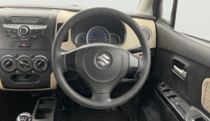2018 Maruti Wagon R 1.0 VXI, Petrol, Manual, 35,511 km, Steering Wheel Close Up
