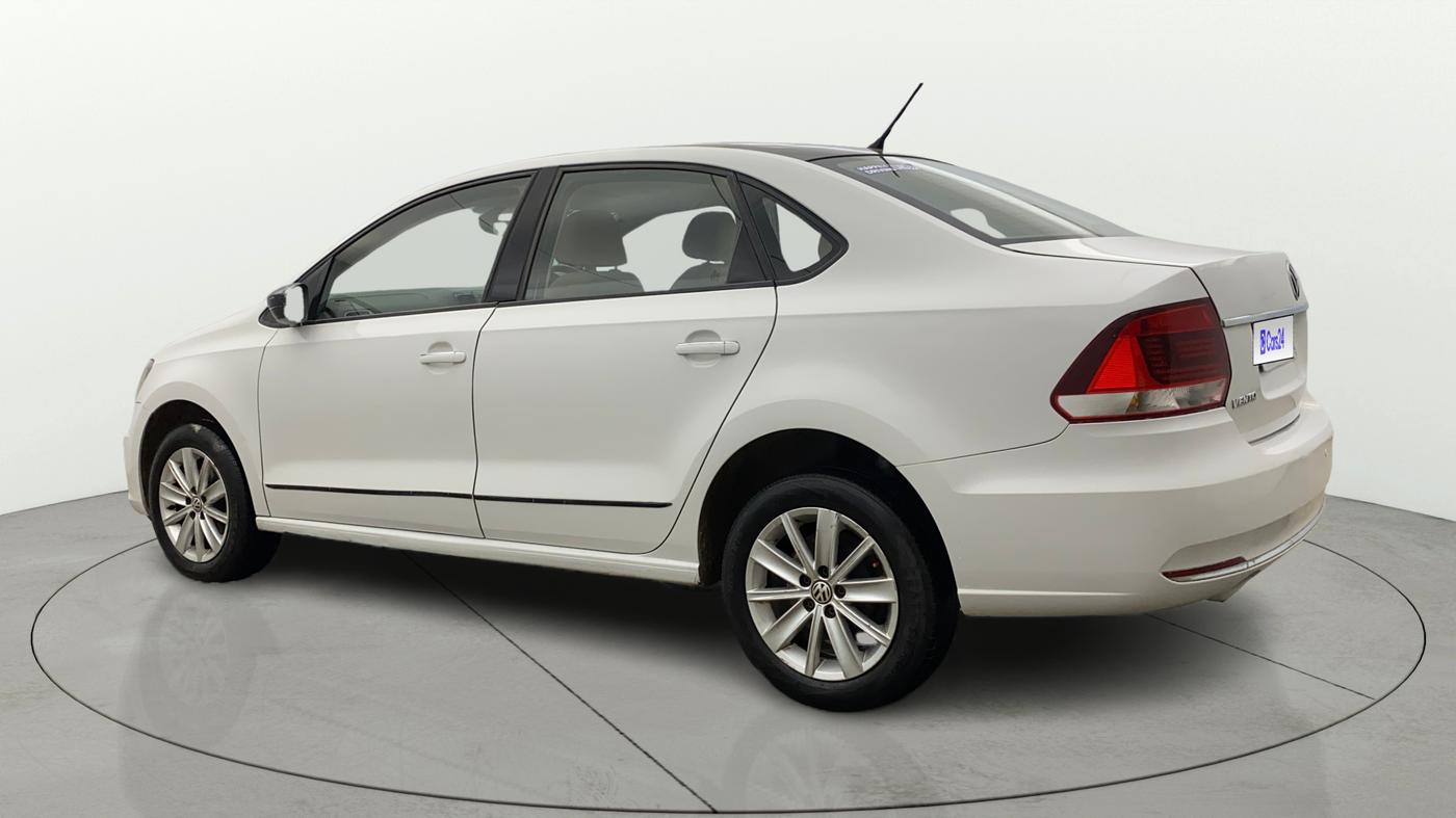 2016 Volkswagen Vento HIGHLINE PETROL AT, Petrol, Automatic, 1,14,318 km, Left Back Diagonal
