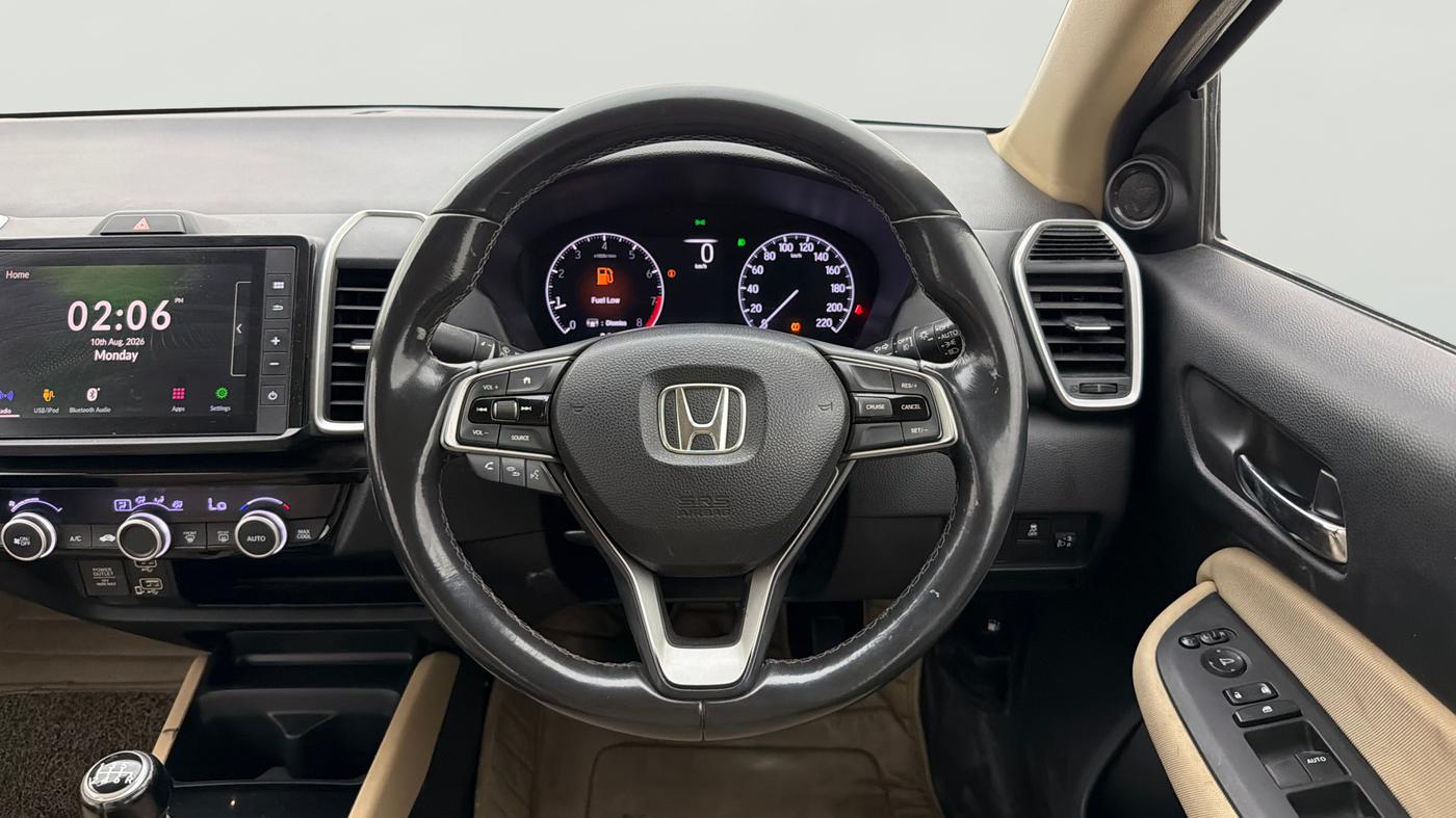 2022 Honda City 1.5L I-VTEC VX, Petrol, Manual, 66,297 km, Steering Wheel Close Up