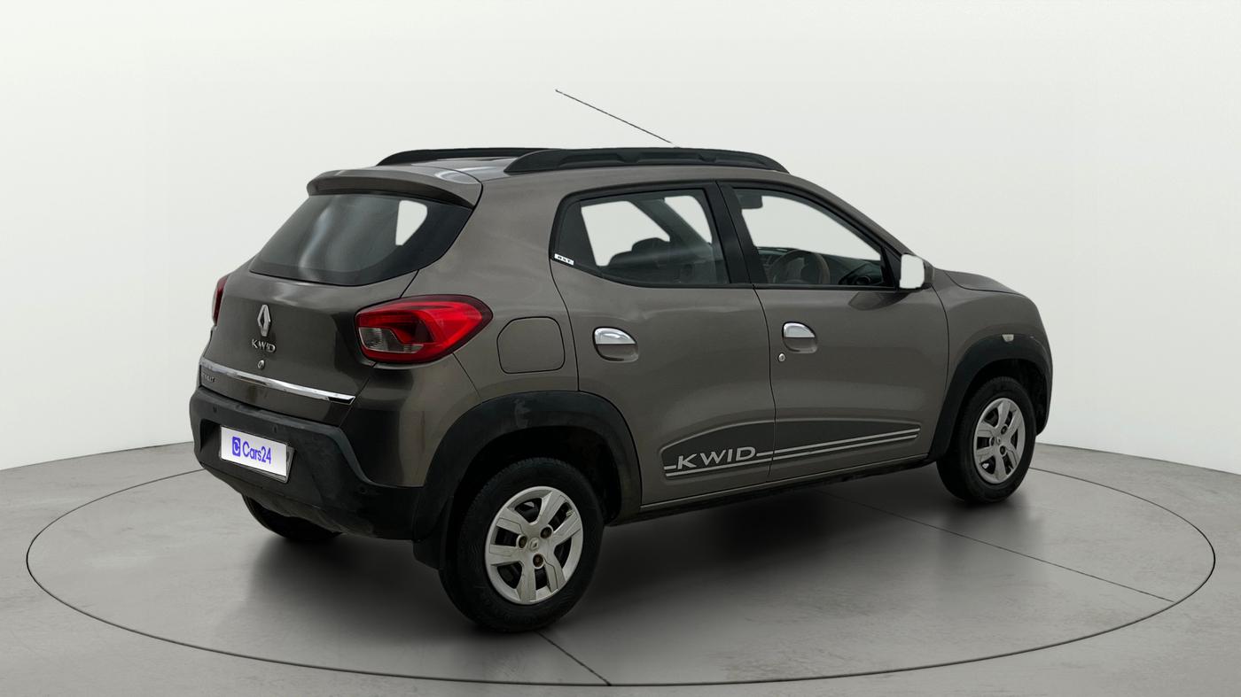 2018 Renault Kwid RXT 1.0 AMT, Petrol, Automatic, 88,891 km, Right Back Diagonal