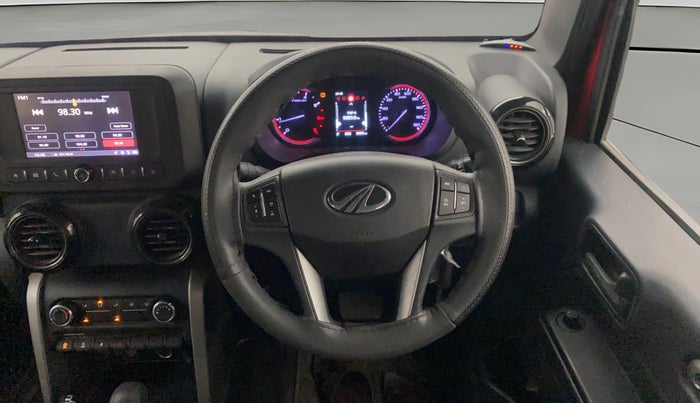 2021 Mahindra Thar LX  P 4WD AT CONVERTIBLE, Petrol, Automatic, 9,879 km, Steering Wheel Close Up