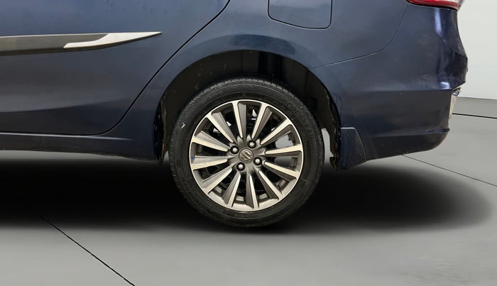 2019 Maruti Ciaz ALPHA  AT 1.5 SHVS PETROL, Petrol, Automatic, 55,158 km, Left Rear Wheel