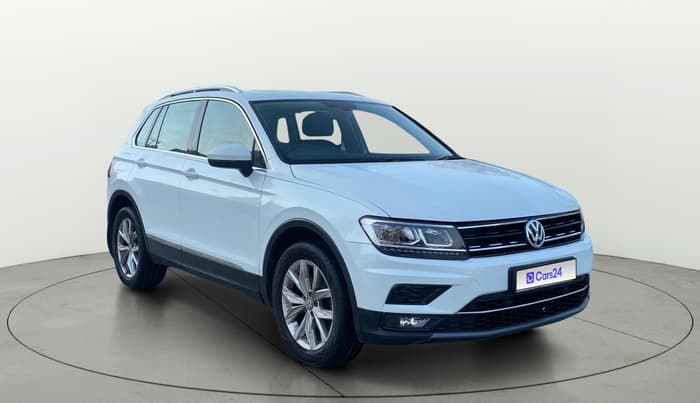 2018 Volkswagen TIGUAN HIGHLINE TDI AT, Diesel, Automatic, 1,43,834 km, Right Front Diagonal