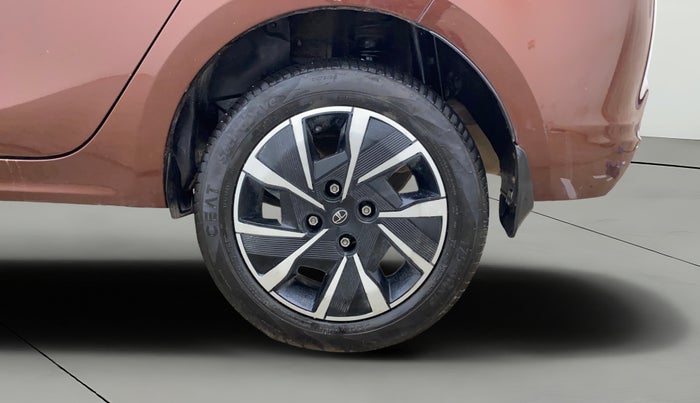 2025 Tata TIGOR XZA PLUS PETROL, Petrol, Automatic, 3,532 km, Left Rear Wheel