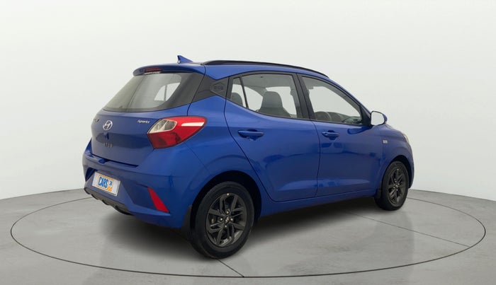 2019 Hyundai GRAND I10 NIOS SPORTZ AMT 1.2 KAPPA VTVT, Petrol, Automatic, 29,558 km, Right Back Diagonal