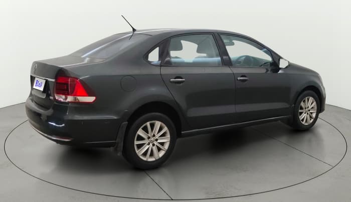 2015 Volkswagen Vento HIGHLINE 1.5 AT, Diesel, Automatic, 1,43,813 km, Right Back Diagonal