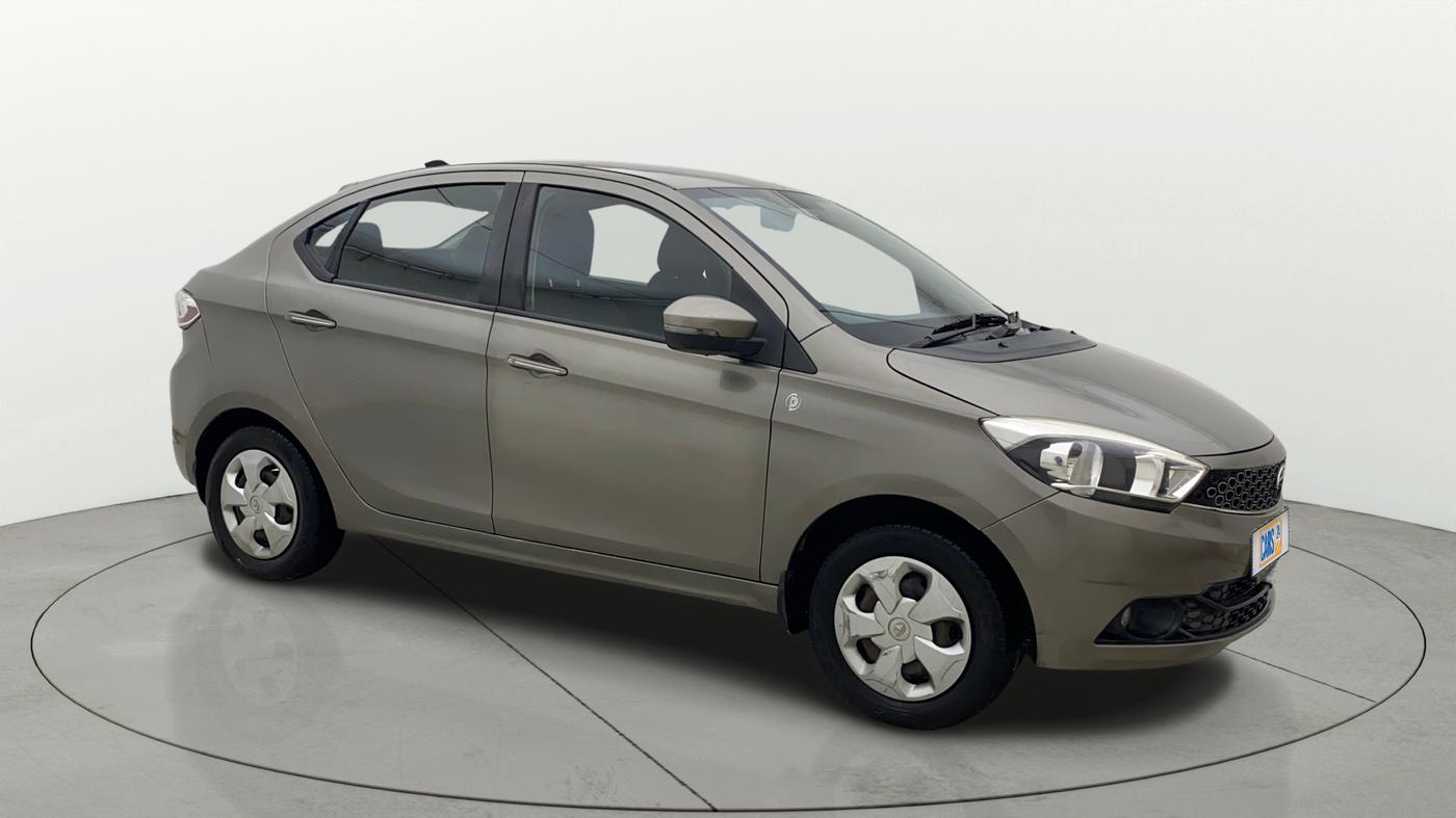2019 Tata TIGOR XZ PETROL, CNG, Manual, 79,916 km, Right Front Diagonal