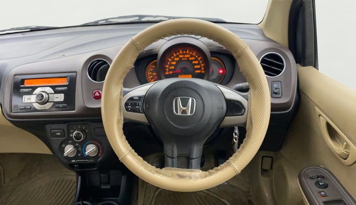 2013 Honda Amaze 1.5L I-DTEC S, Diesel, Manual, 85,835 km, Steering Wheel Close Up