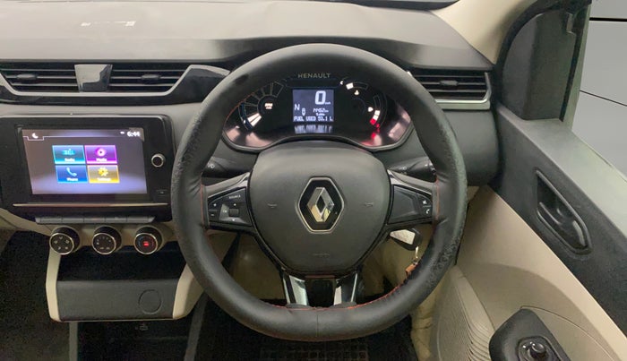 2022 Renault TRIBER RXT AMT, Petrol, Automatic, 14,440 km, Steering Wheel Close Up