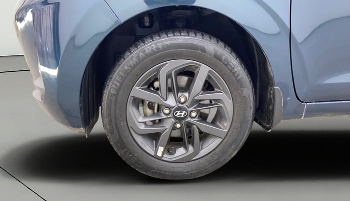 2021 Hyundai GRAND I10 NIOS SPORTZ AMT 1.2 KAPPA VTVT, Petrol, Automatic, 22,653 km, Left Front Wheel