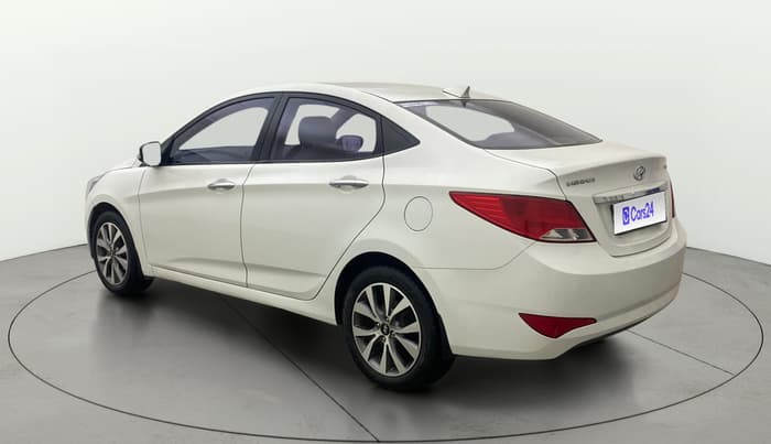 2016 Hyundai Verna 1.6 VTVT SX, Petrol, Manual, 1,06,282 km, Left Back Diagonal