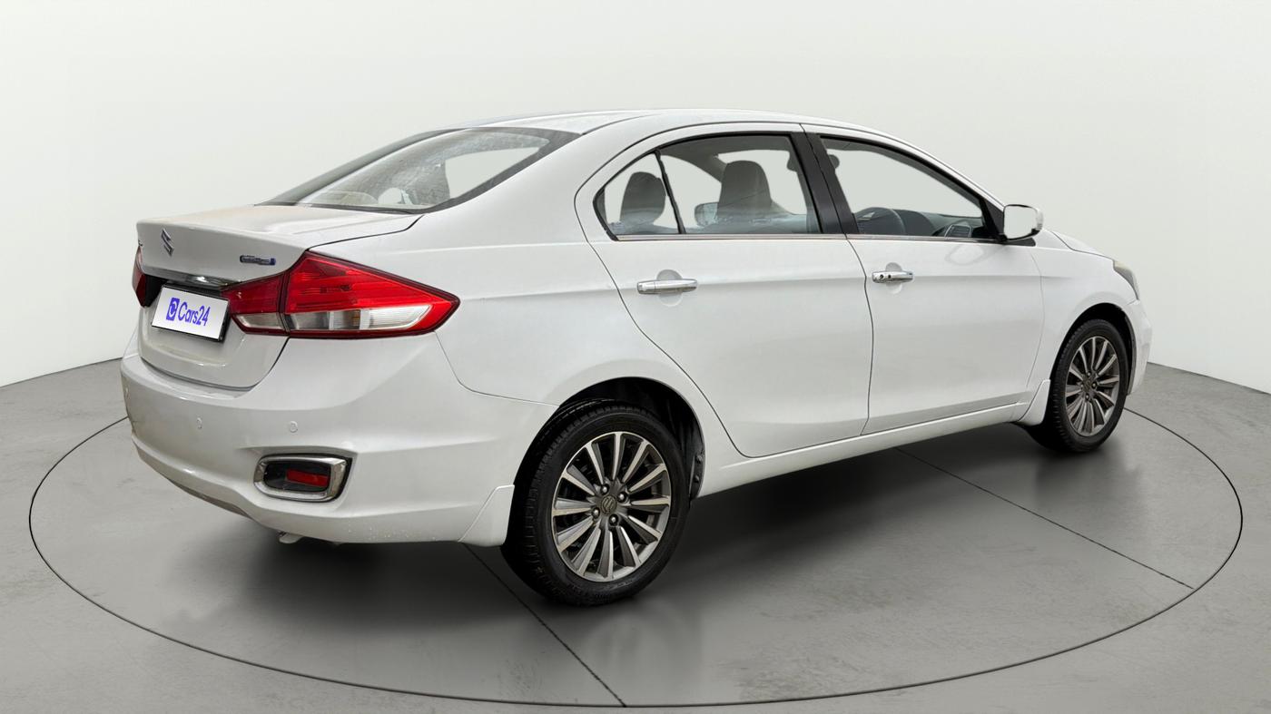 2018 Maruti Ciaz ALPHA  AT 1.5 SHVS PETROL, Petrol, Automatic, 75,763 km, Right Back Diagonal