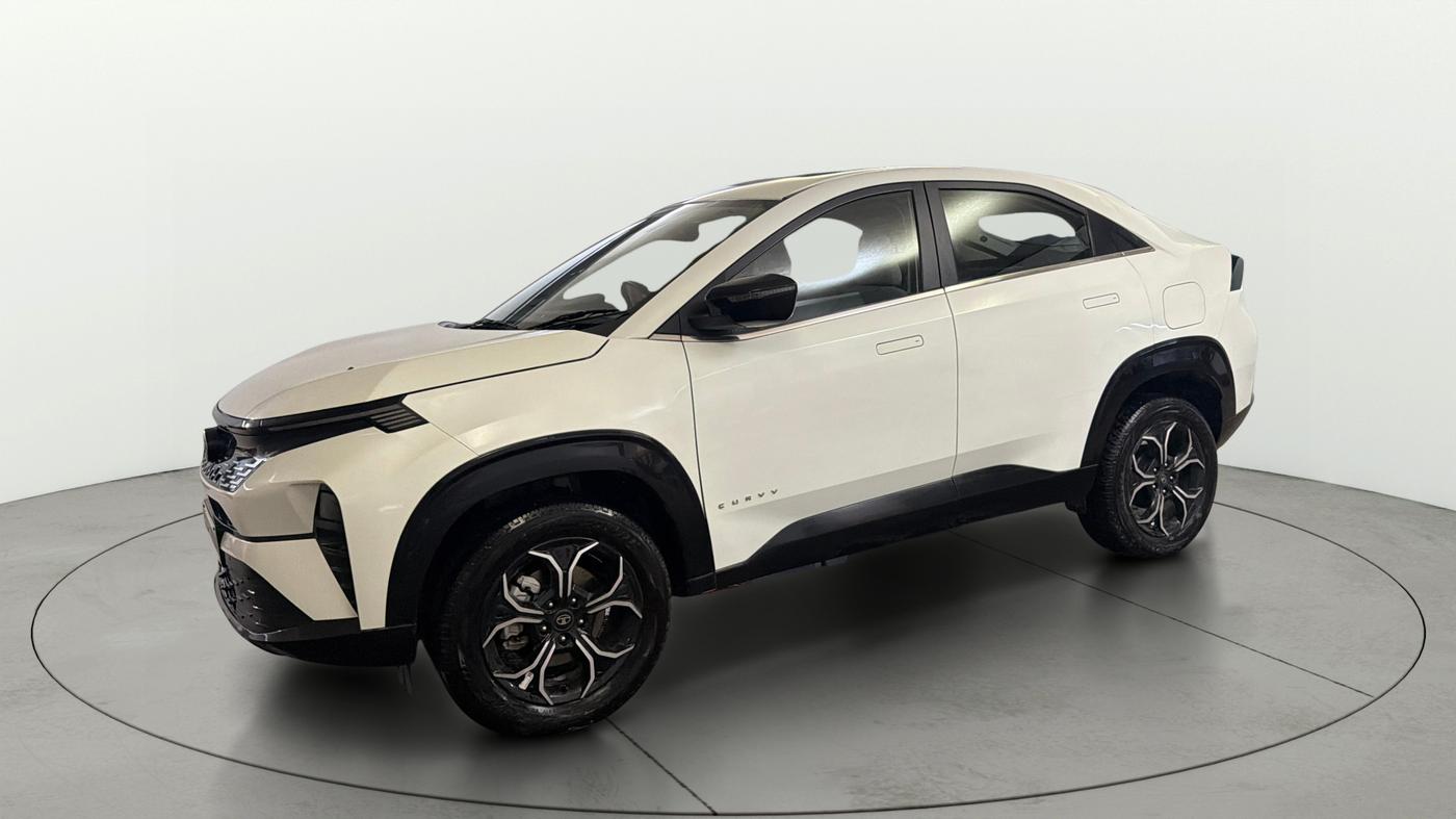 2025 Tata Curvv Creative S 1.2 Petrol 7DCA, Petrol, Automatic, 24,397 km, Left Front Diagonal