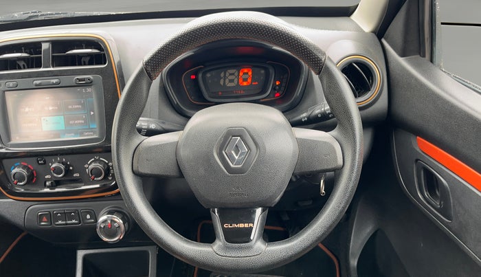 2018 Renault Kwid CLIMBER 1.0 AMT, Petrol, Automatic, 7,737 km, Steering Wheel Close Up