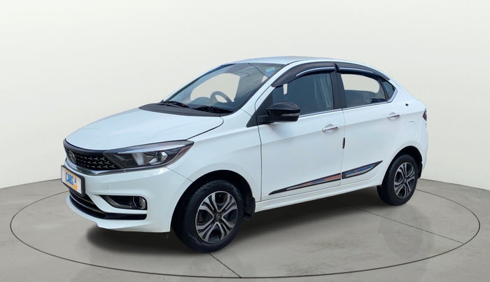 2022 Tata TIGOR XZ PLUS CNG, CNG, Manual, 54,177 km, Left Front Diagonal