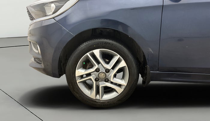 2022 Tata TIGOR XZ PLUS PETROL, Petrol, Manual, 81,122 km, Left Front Wheel