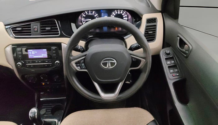 2016 Tata Zest XMS PETROL, Petrol, Manual, 1,02,119 km, Steering Wheel Close Up