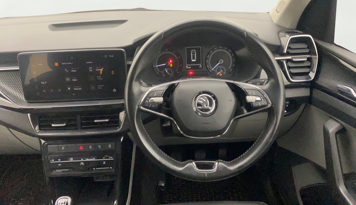 2022 Skoda KUSHAQ STYLE 1.5L TSI MT, Petrol, Manual, 37,396 km, Steering Wheel Close Up
