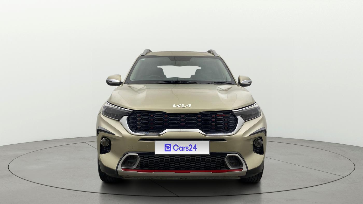 2021 KIA SONET GTX PLUS 1.0 DCT, Petrol, Automatic, 1,07,524 km, Front