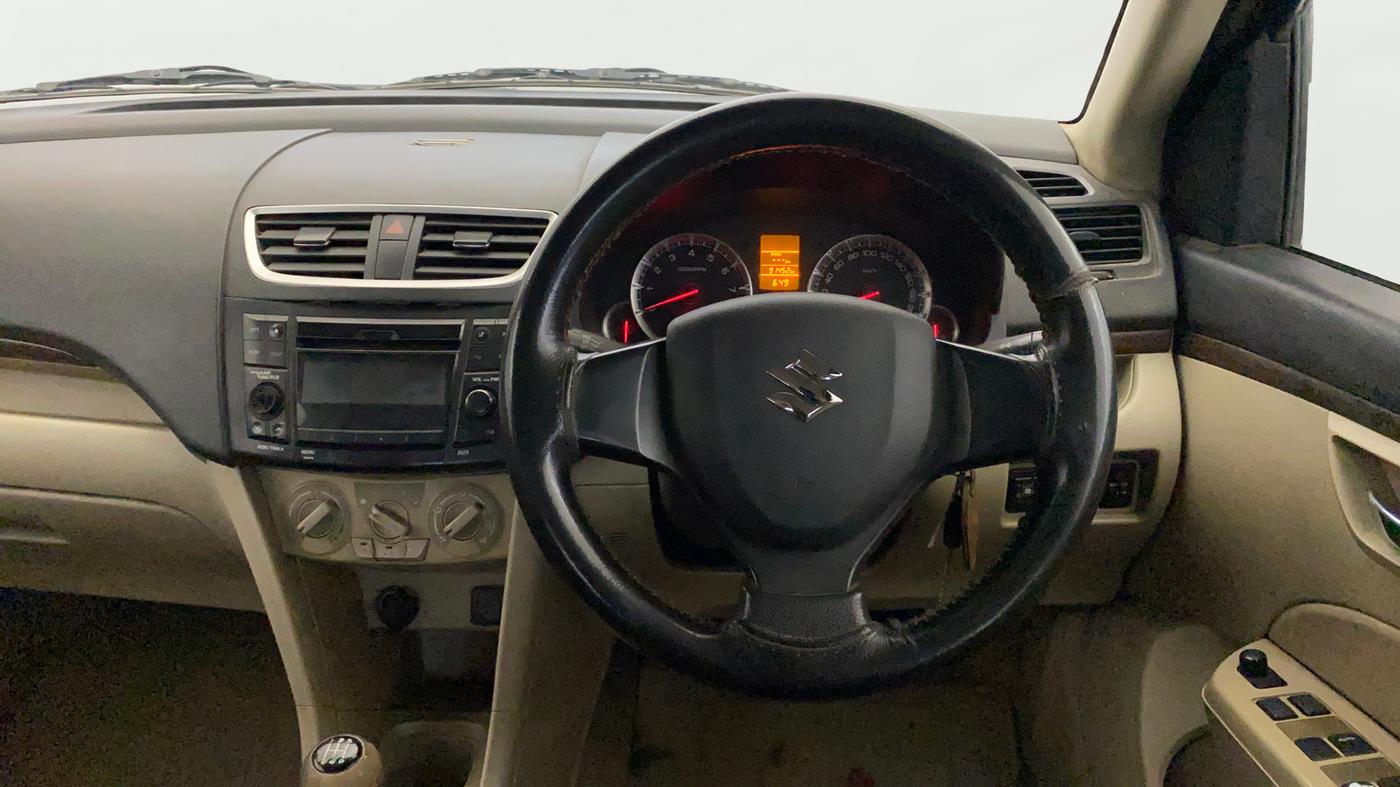 2015 Maruti Swift Dzire VXI, CNG, Manual, 91,737 km, Steering Wheel Close Up