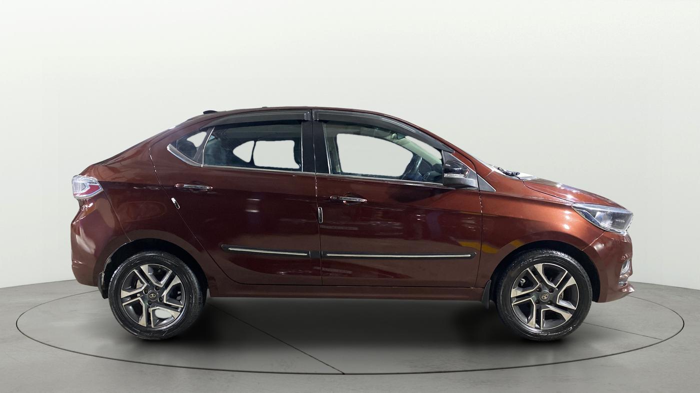 2022 Tata TIGOR XZ PLUS CNG, CNG, Manual, 42,168 km, Right Side View