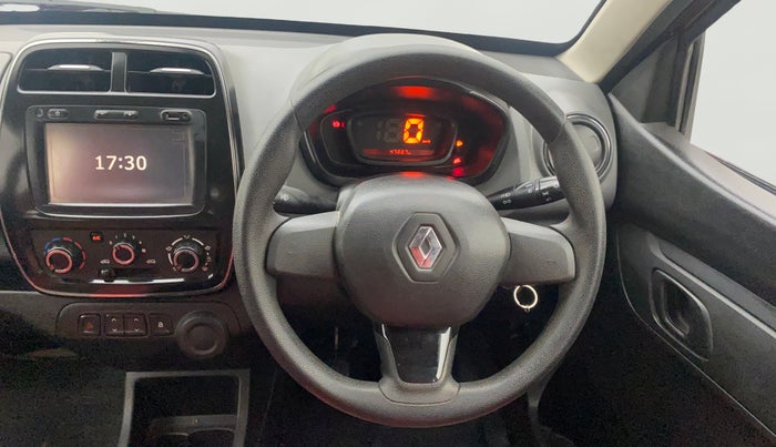 2017 Renault Kwid RXT 1.0, Petrol, Manual, 47,842 km, Steering Wheel Close Up