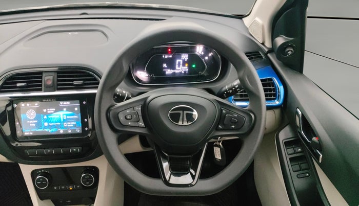 2024 Tata Tiago XZA PLUS PETROL, Petrol, Automatic, 3,289 km, Steering Wheel Close Up