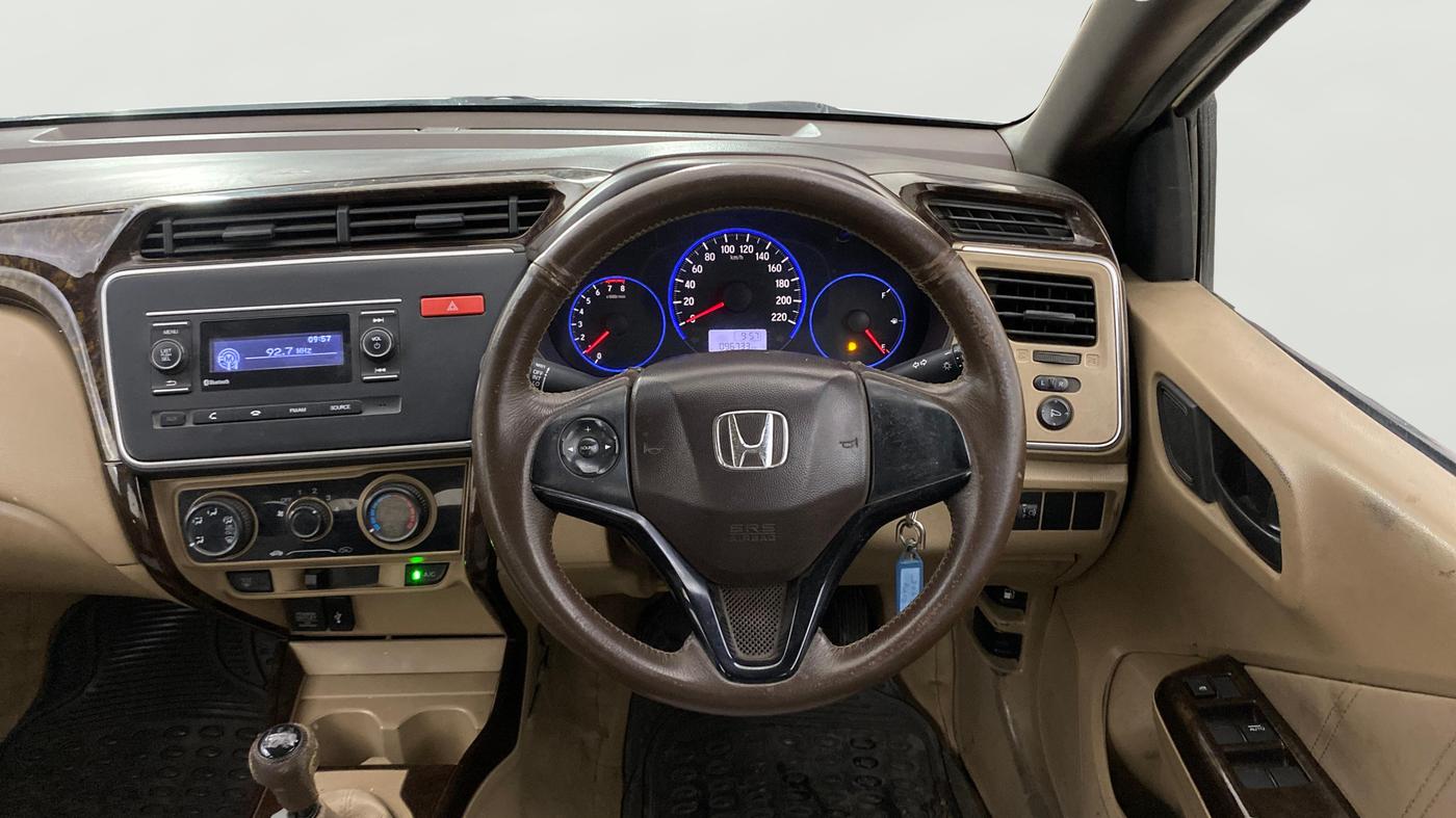 2015 Honda City 1.5L I-VTEC S MT, Petrol, Manual, 96,733 km, Steering Wheel Close Up