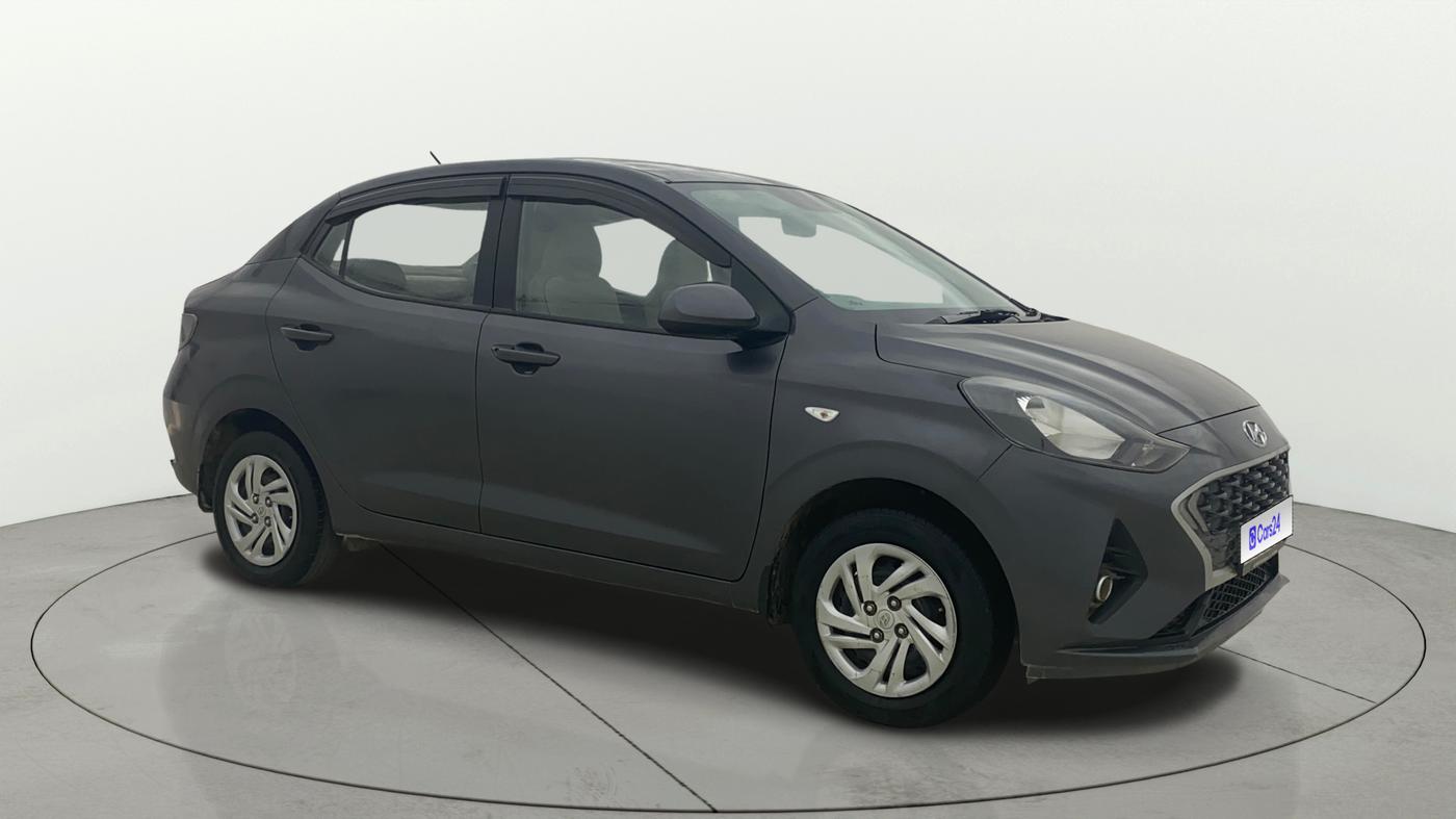 2021 Hyundai AURA S 1.2 CNG, CNG, Manual, 98,698 km, Right Front Diagonal