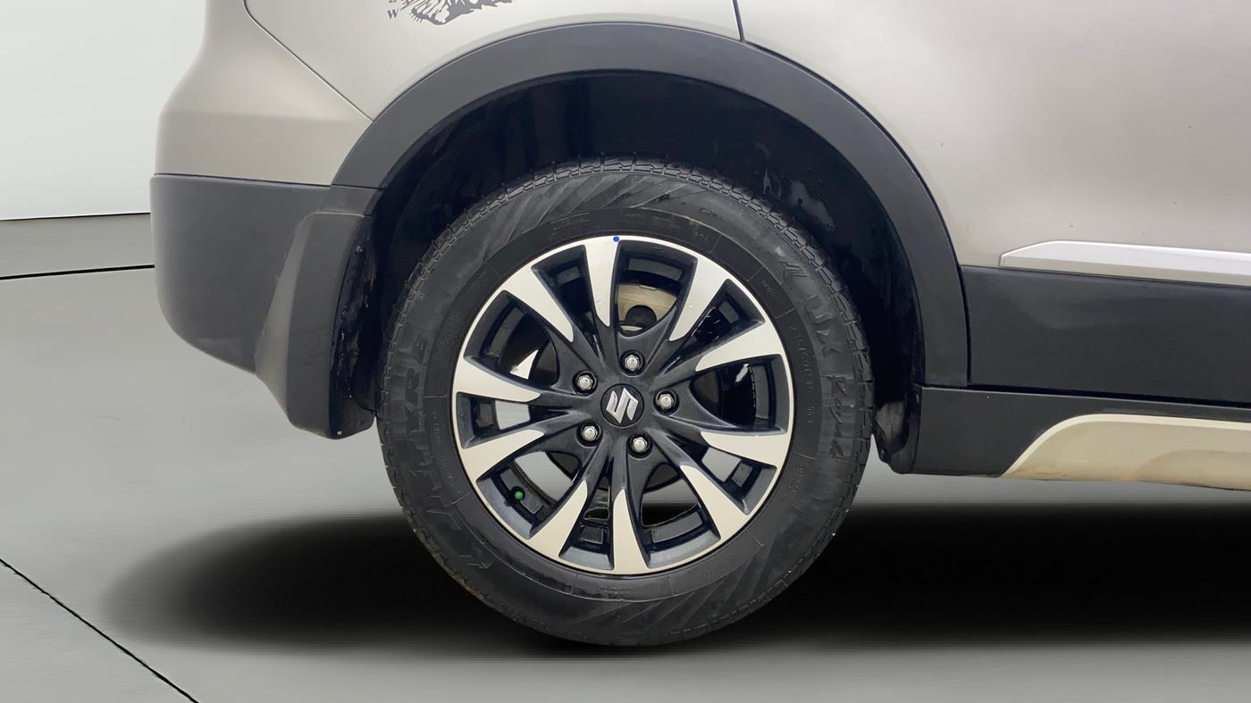2022 Maruti S Cross ZETA 1.5, Petrol, Manual, 27,846 km, Right Rear Wheel