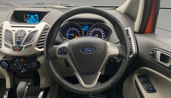 2014 Ford Ecosport TITANIUM 1.5L PETROL AT, Petrol, Automatic, 65,315 km, Steering Wheel Close Up